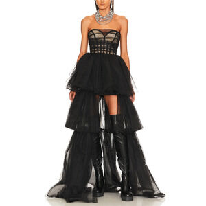 Nbd 'Paula' Black Polyester Gown Size XXS